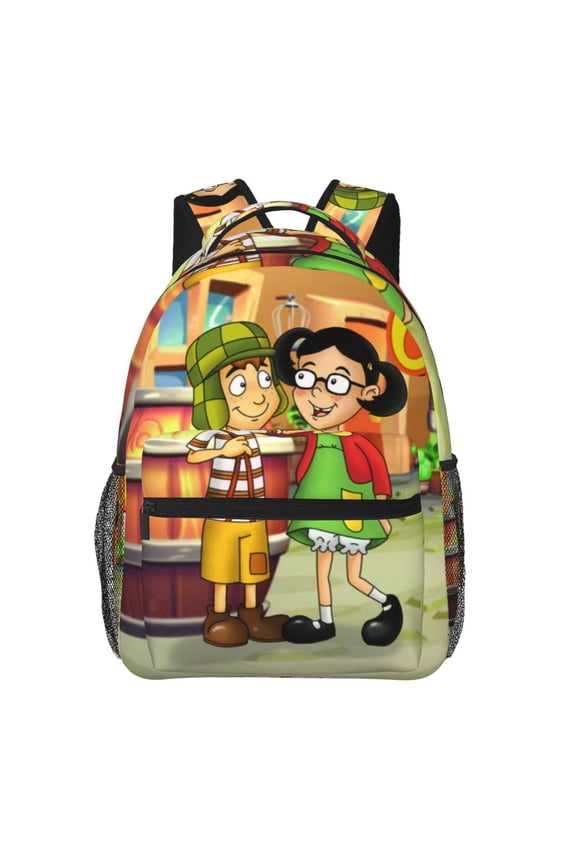 El Chavo Casual Backpack Daypack Durable Unisex Laptop Shoulders Backpacks For Travel College Sport