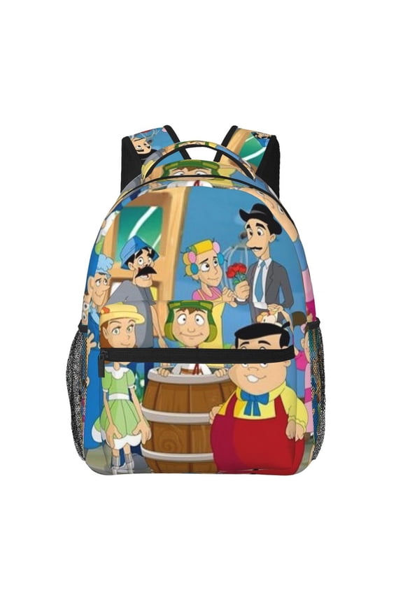 El Chavo Casual Backpack Daypack Lightweight Unisex Laptop Shoulders Backpacks For Travel College Sport