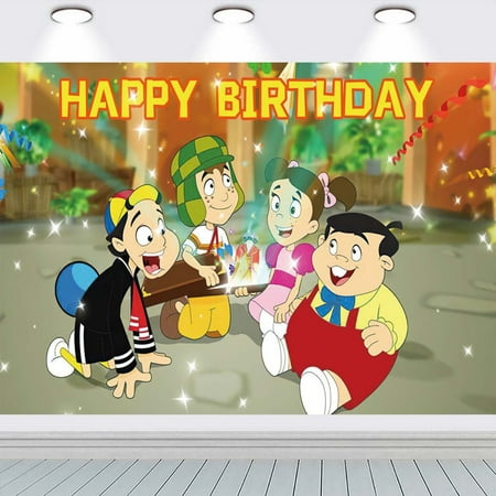El Chavo del Ocho Background Taspestry Post Banner Backdrop Party Supplies Wall Decor