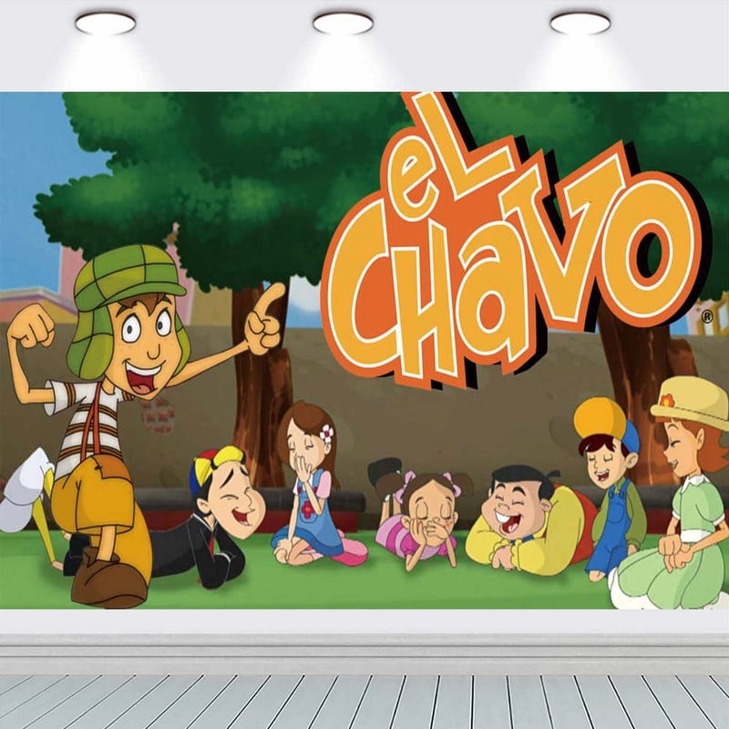 El Chavo del Ocho Birthday Party Supplies Banner Backdrop Background ...