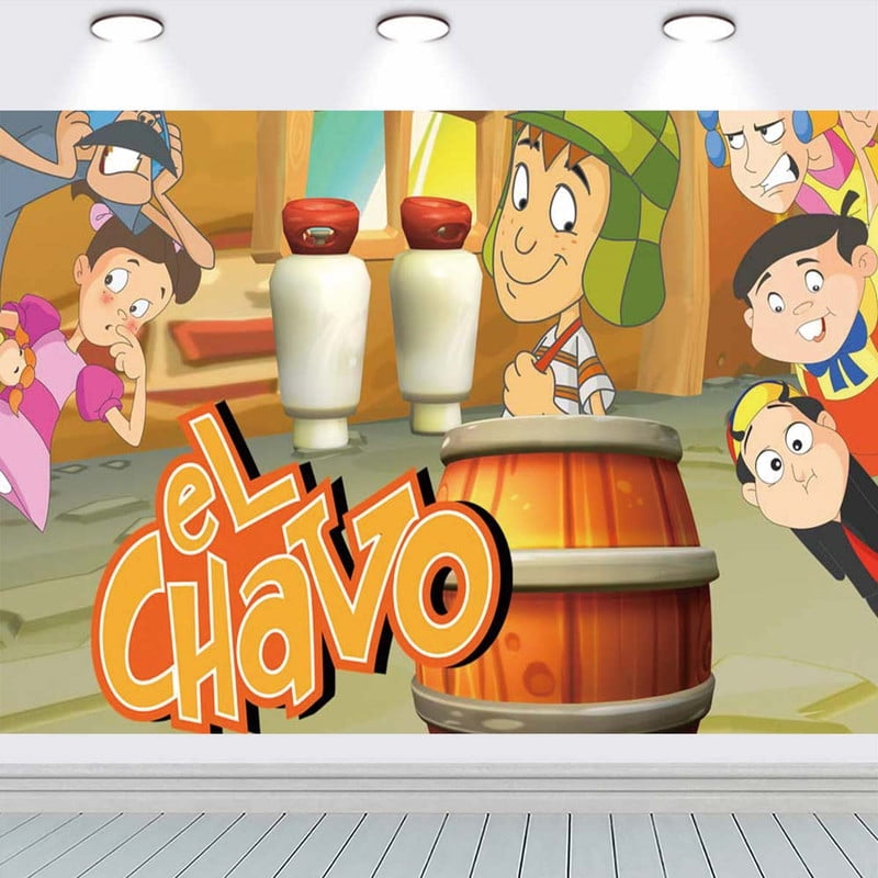 El Chavo del Ocho Party Supplies Backdrop Banner Poster Birthday ...