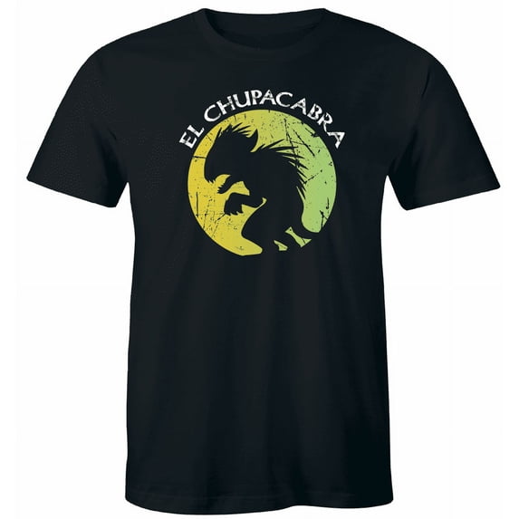 El Chupacabra Graphic T-Shirt Myths Legends Monsters Tee Men Women