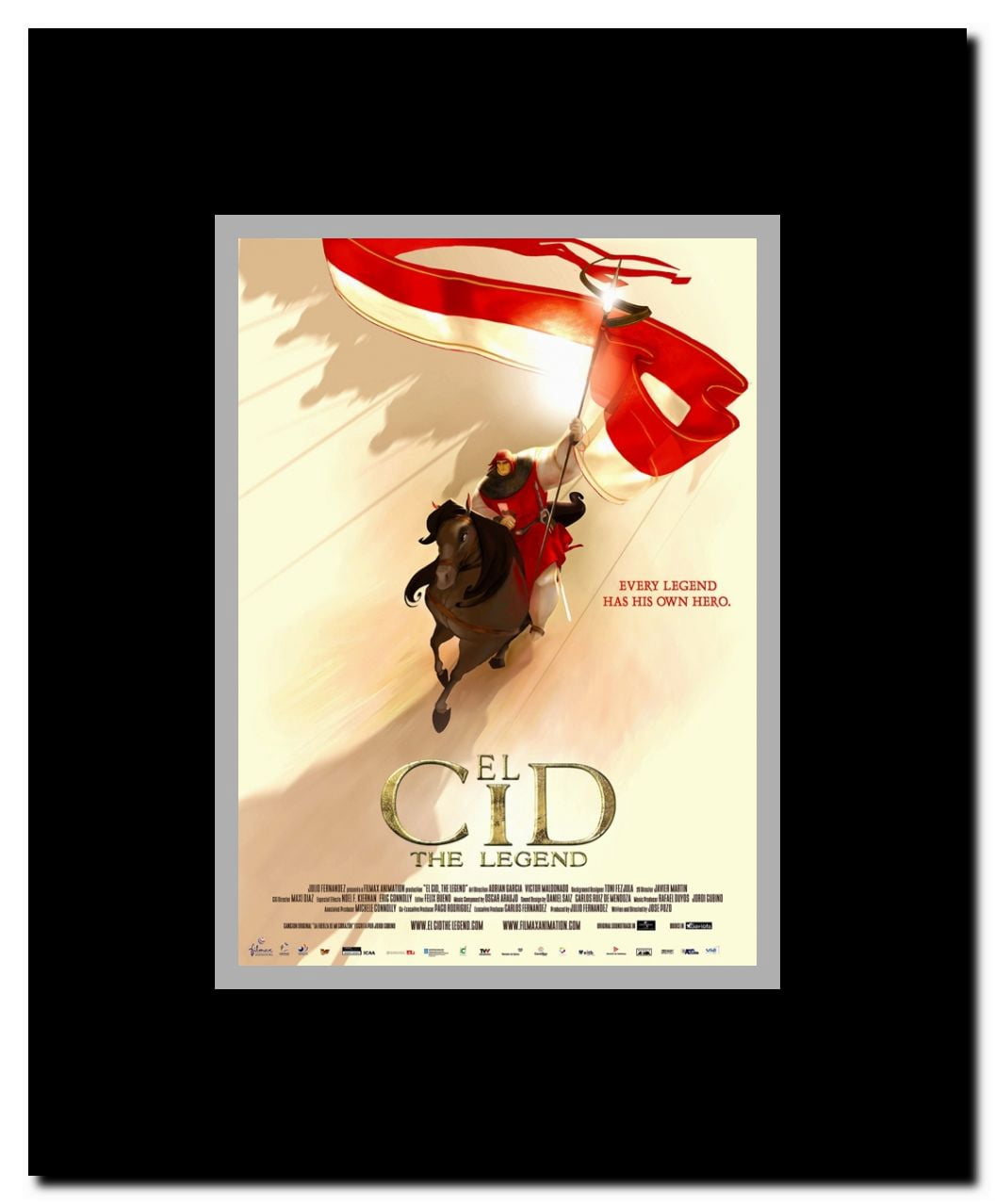 El Cid: The Legend Framed Movie Poster