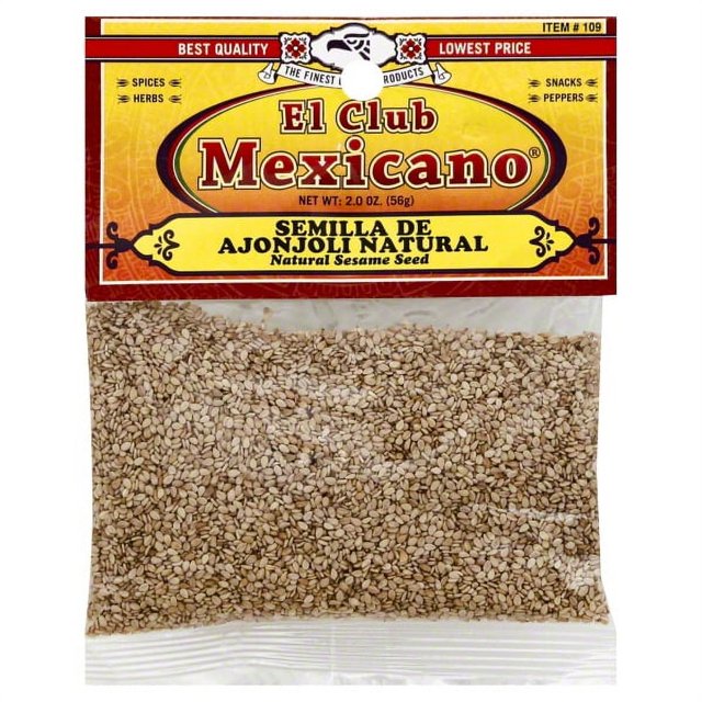 El Club Mexicano Natural Sesame Seeds