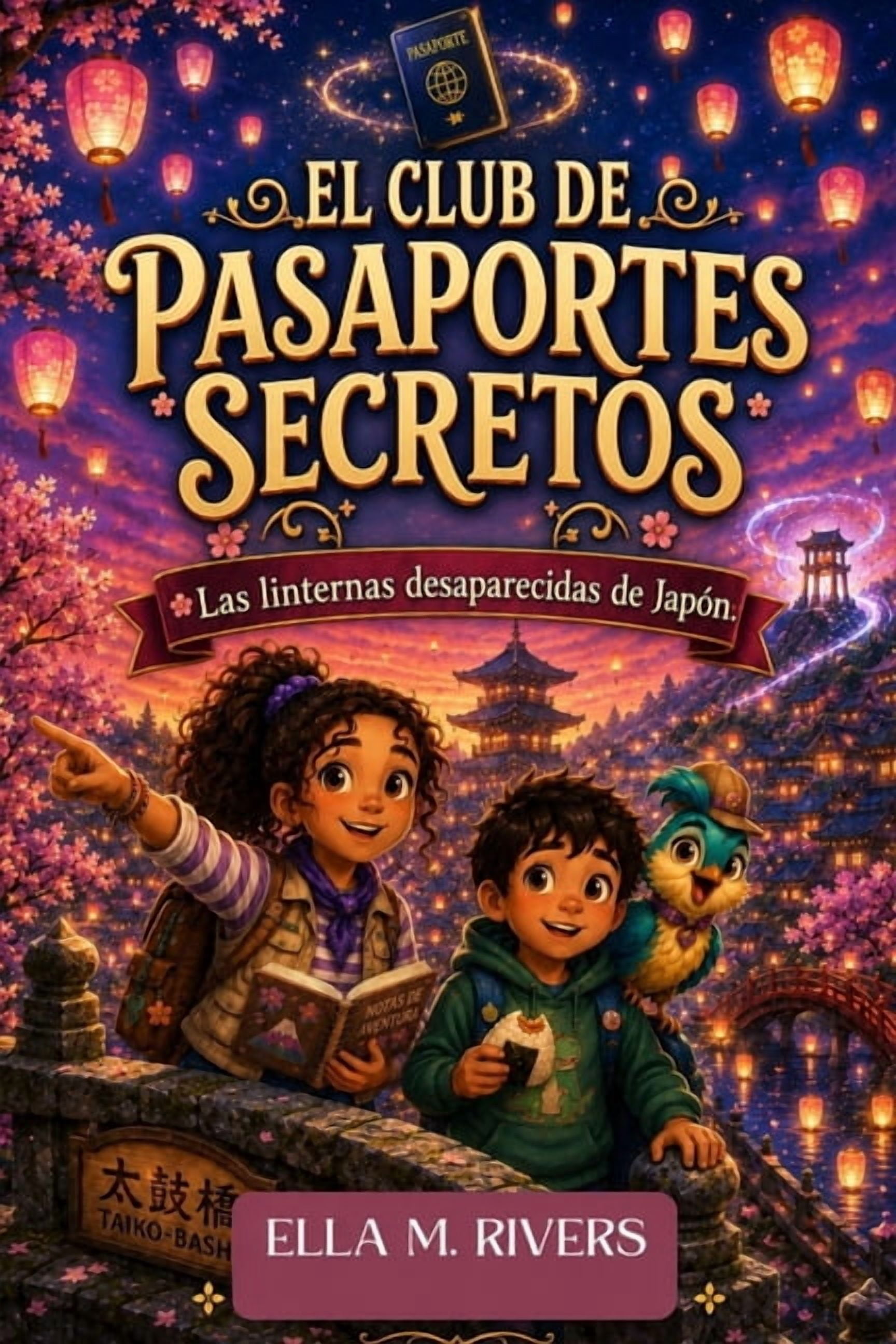 El Club de Pasaportes Secretos: Las linternas desaparecidas de Japón., (Paperback)