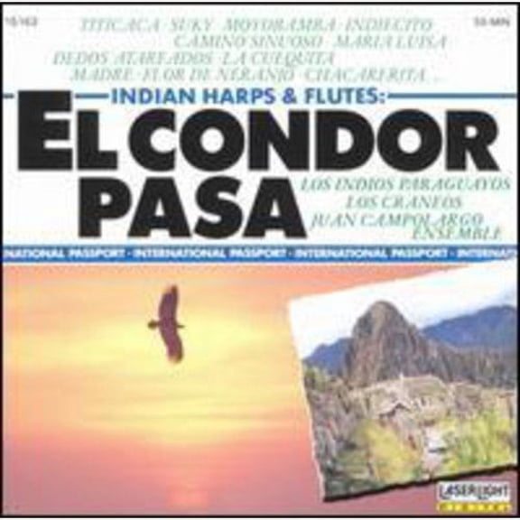 Various, Juan Campolargo, Los Indios, Los Craneos - El Condor Pasa: Indian Harps And Flutes (CD) (Mint (M))