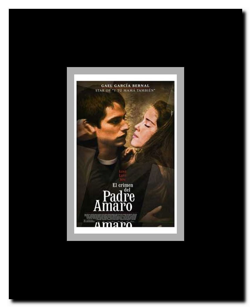 El Crimen Del Padre Amaro Framed Movie Poster