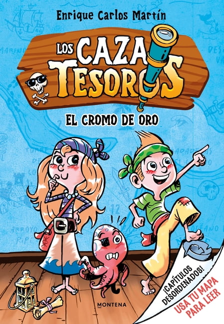 Los Cazatesoros El Cromo de Oro / The Golden Trading Card, (Paperback)