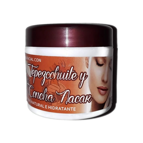 El Curandero Yaqui - Crema Facial con Tepezcohuite y Concha Nacar - contenido 120g