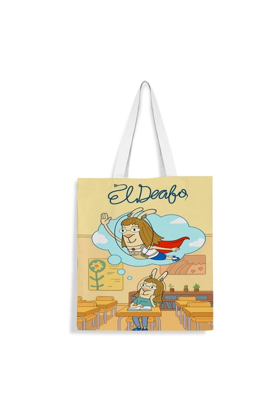 El Deafo Tote Bag Fans Inspired Gift Lover Shoulder Bag Shopping Canvas Merchandise