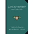 thumbnail image 1 of El Derecho Internacional Privado Y El Codigo Civil Argentino (1882) (Paperback), 1 of 1