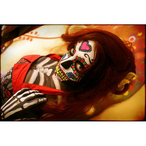 El Dia De Los Muertos II - CANVAS OR PRINT WALL ART