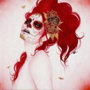El Dia De Los Muertos XXV - CANVAS or PRINT WALL ART