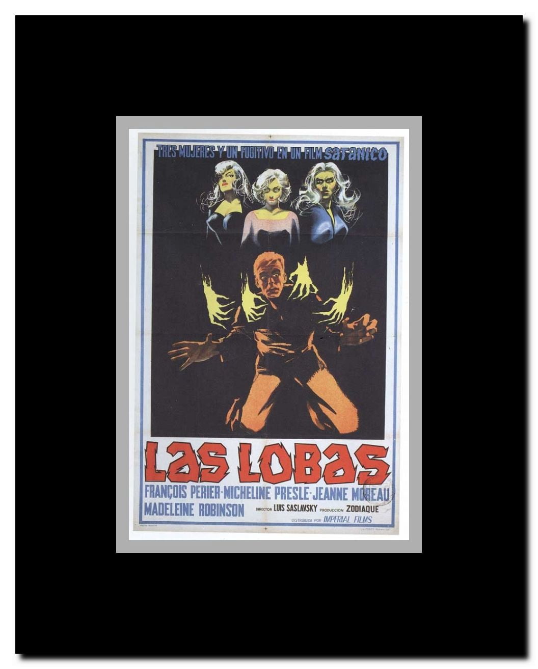 El Dia de Santa Tatiana Framed Movie Poster