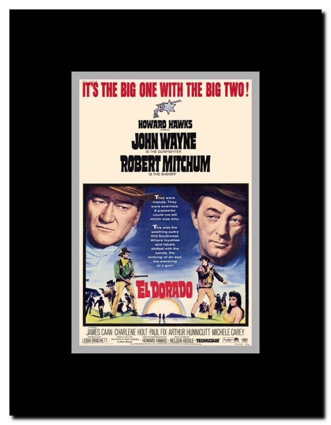 El Dorado Framed Movie Poster