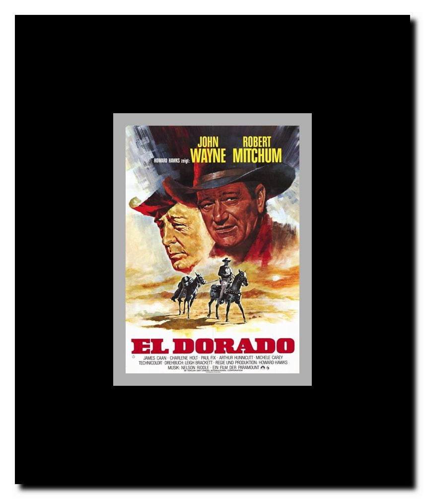 El Dorado Framed Movie Poster