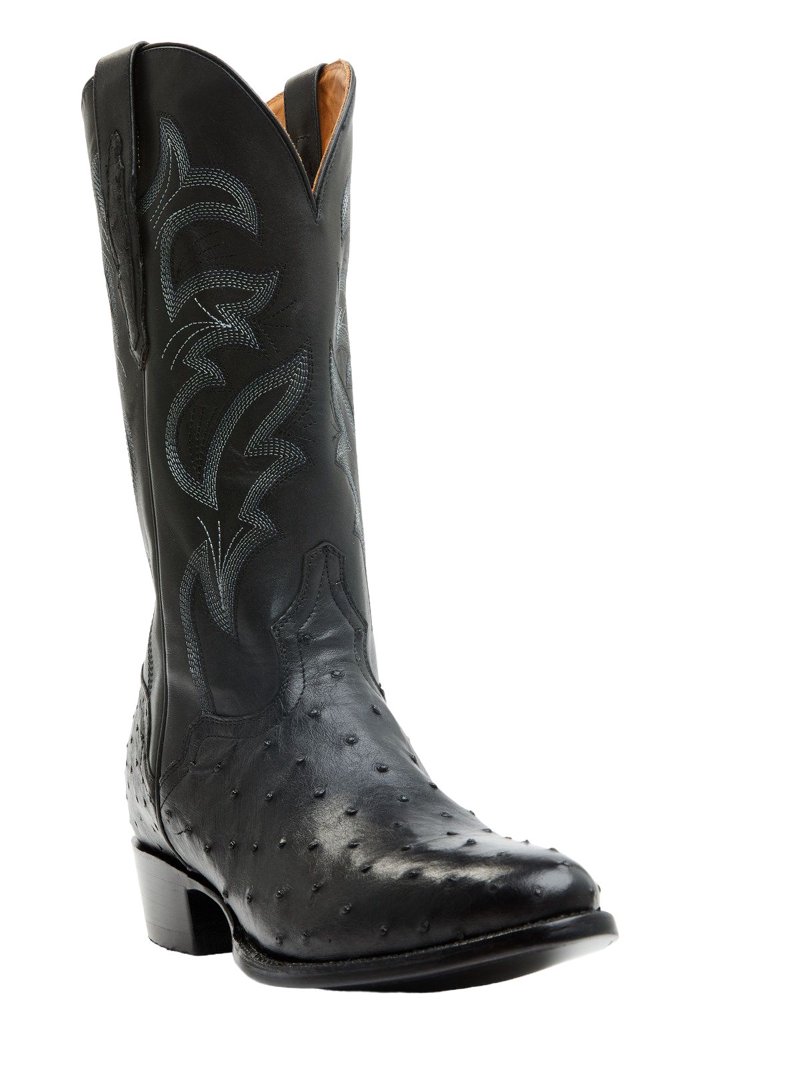 El Dorado Mens Size 8.5 D Black All Leather Cowboy Western Boots s-l400.jpg main image 3