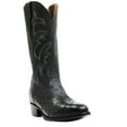 thumbnail image 1 of El Dorado Men's El Full Quill Ostrich Exotic Western Boot Medium Toe Black 9.5 D, 1 of 7