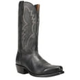 thumbnail image 1 of El Dorado Men's Handmade Vanquished Calf Cowboy Boot Square Toe Black, 1 of 8
