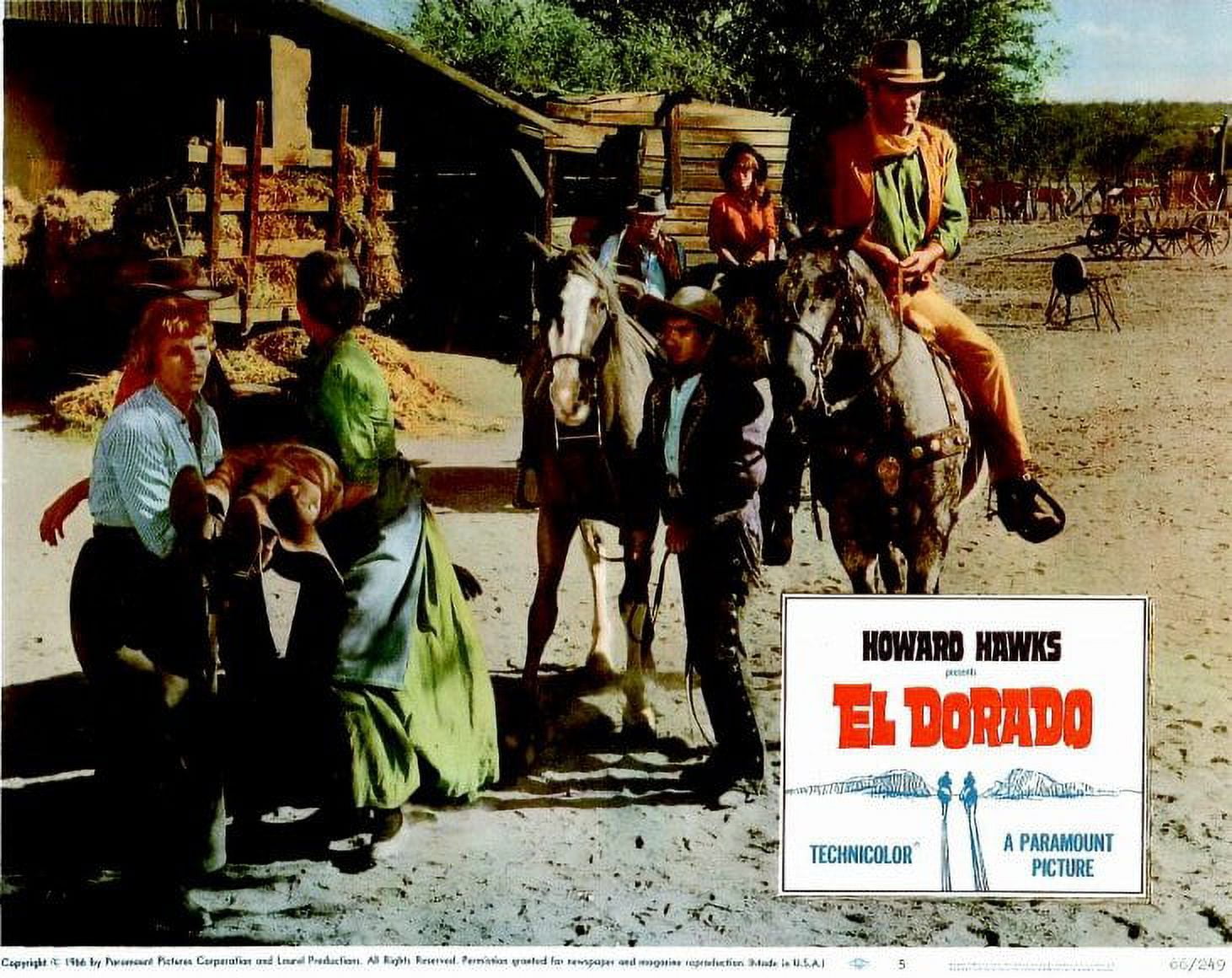 El Dorado - movie POSTER (Style E) (11" x 14") (1967) - Walmart.com