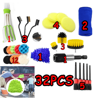 Motorcycle Cleaning Brush kit For Universal Off Road Dirt Bike Plastic