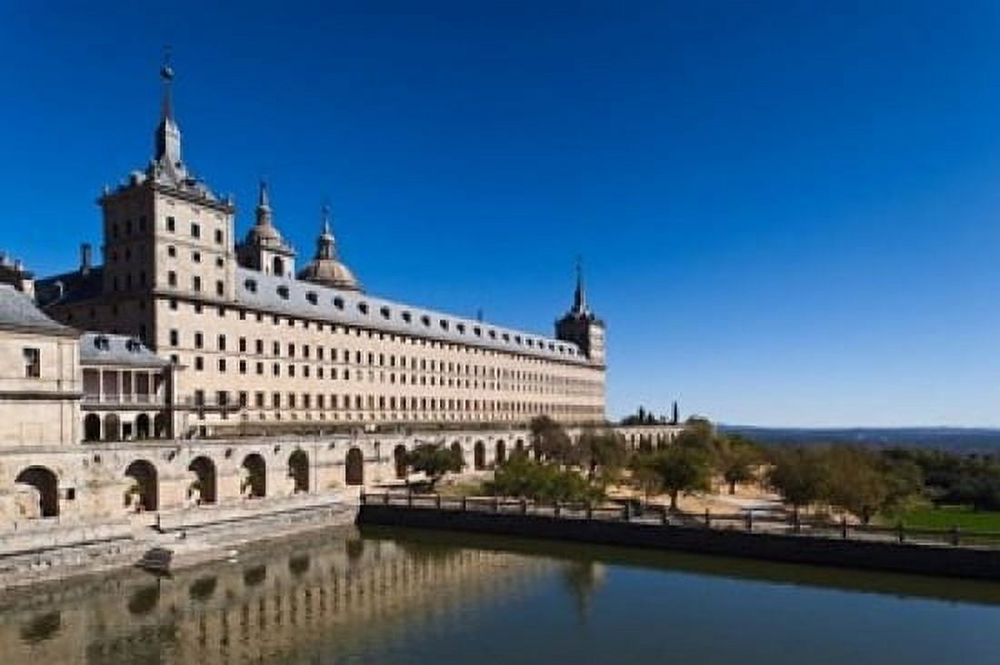 El Escorial Royal Monastery and Palace San Lorenzo de El Escorial Spain Canvas Art - Walter Bibikow DanitaDelimont (19 x 12)