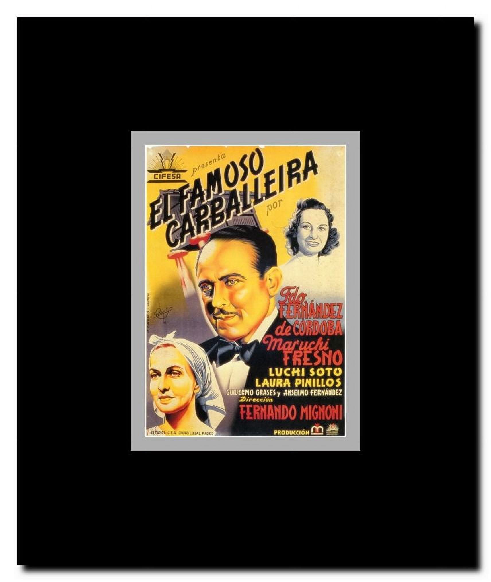 El Famoso Carballeira Framed Movie Poster