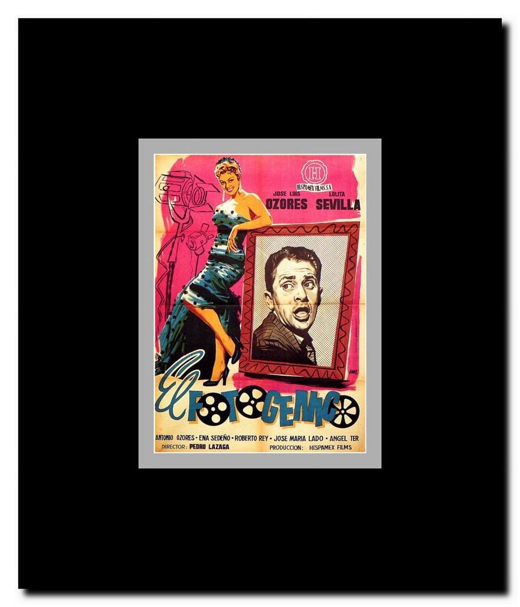El Fotogenico Framed Movie Poster