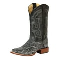 thumbnail image 1 of El General Men’s Python Imitation Rodeo Boots - Gray 45432, 1 of 4