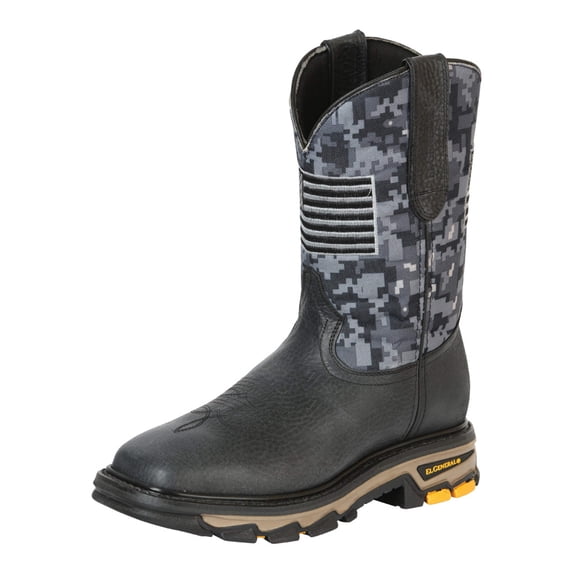 El General Men’s Work Boot - Bull Fight Leather - Black 44756
