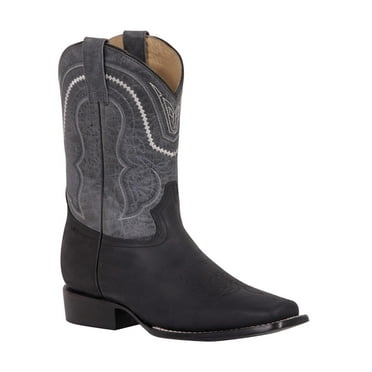 Men's Bovino Crazy Leather Classic Rodeo Western Cowboy Boots 'El General' 42998