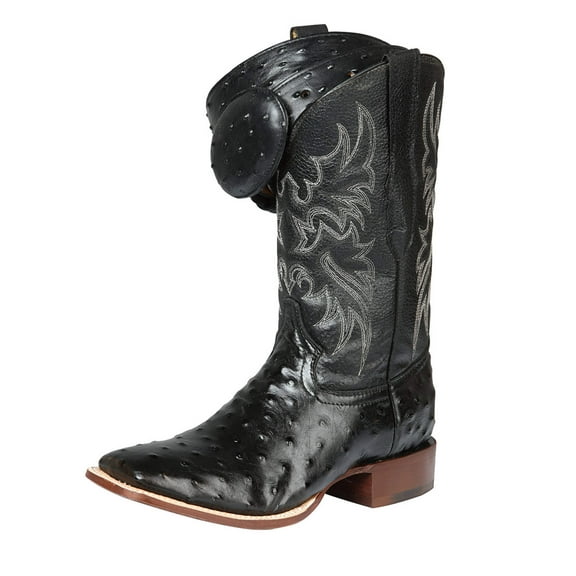 Men's Printed Ostrich Leather Western Cowboy Rodeo Boots 'El Señor de los Cielos' 44935