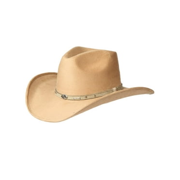 El General Suede Western Hat Camel 44251