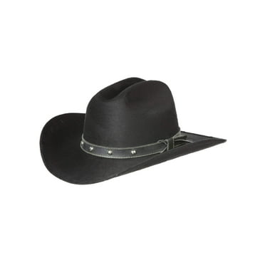 El General Suede Western Kids Hat Black 44243