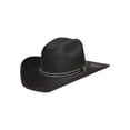 thumbnail image 1 of El General Suede Western Kids Hat Black 44247, 1 of 2