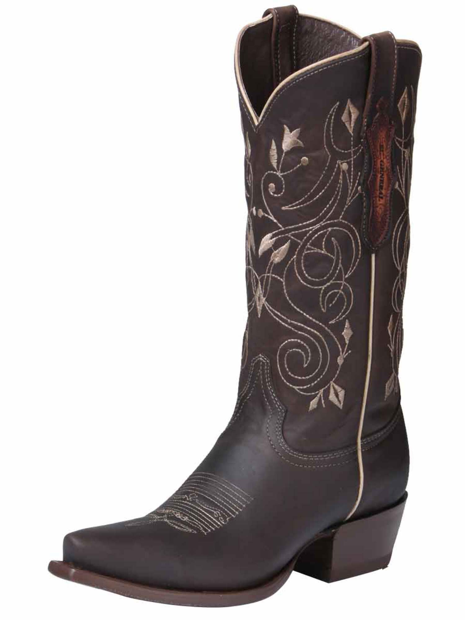 El General Womens Rodeo Boot- Dark Chocolate 42982