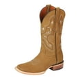 thumbnail image 1 of Women&rsquo;s Nubuck Leather Classic Western Cowgirl Boots 'El General' Honey 44848, 1 of 1