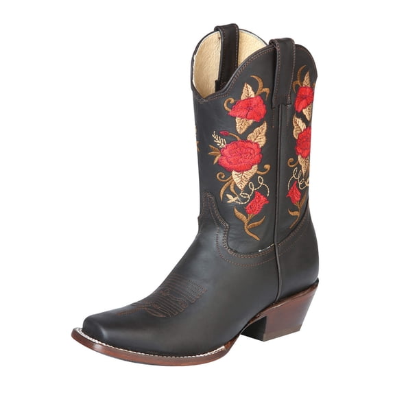 El General Womens Rodeo Boot - Crazy Choco 43663
