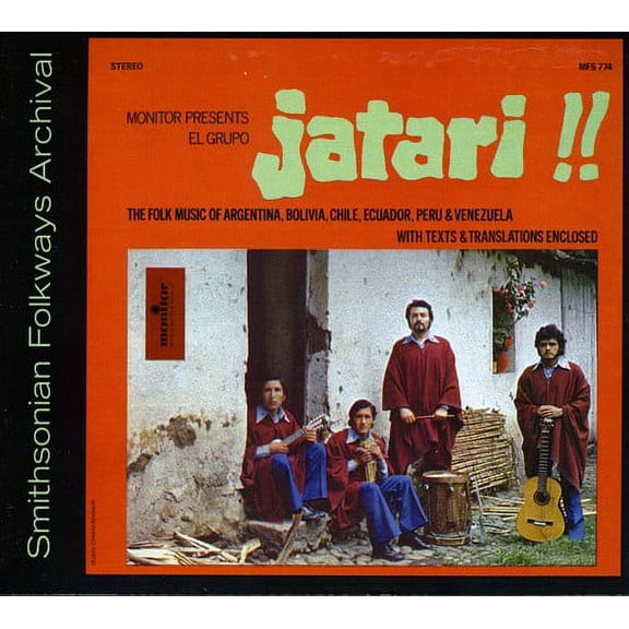 El Grupo Jatari - El Grupo Jatari: Folk Music of Argentina - World / Reggae - CD