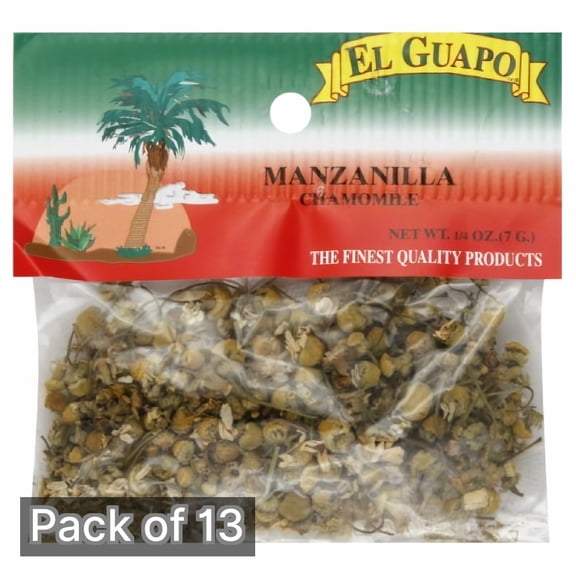 El Guapo Chamomile (Manzanilla) 0.25 oz Bag (Pack of 13)