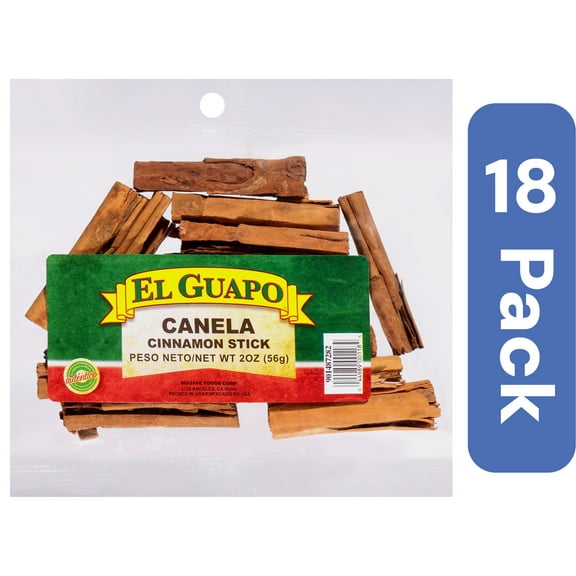 El Guapo Cinnamon Stick 5 Inch 2 oz (Pack Of 18)