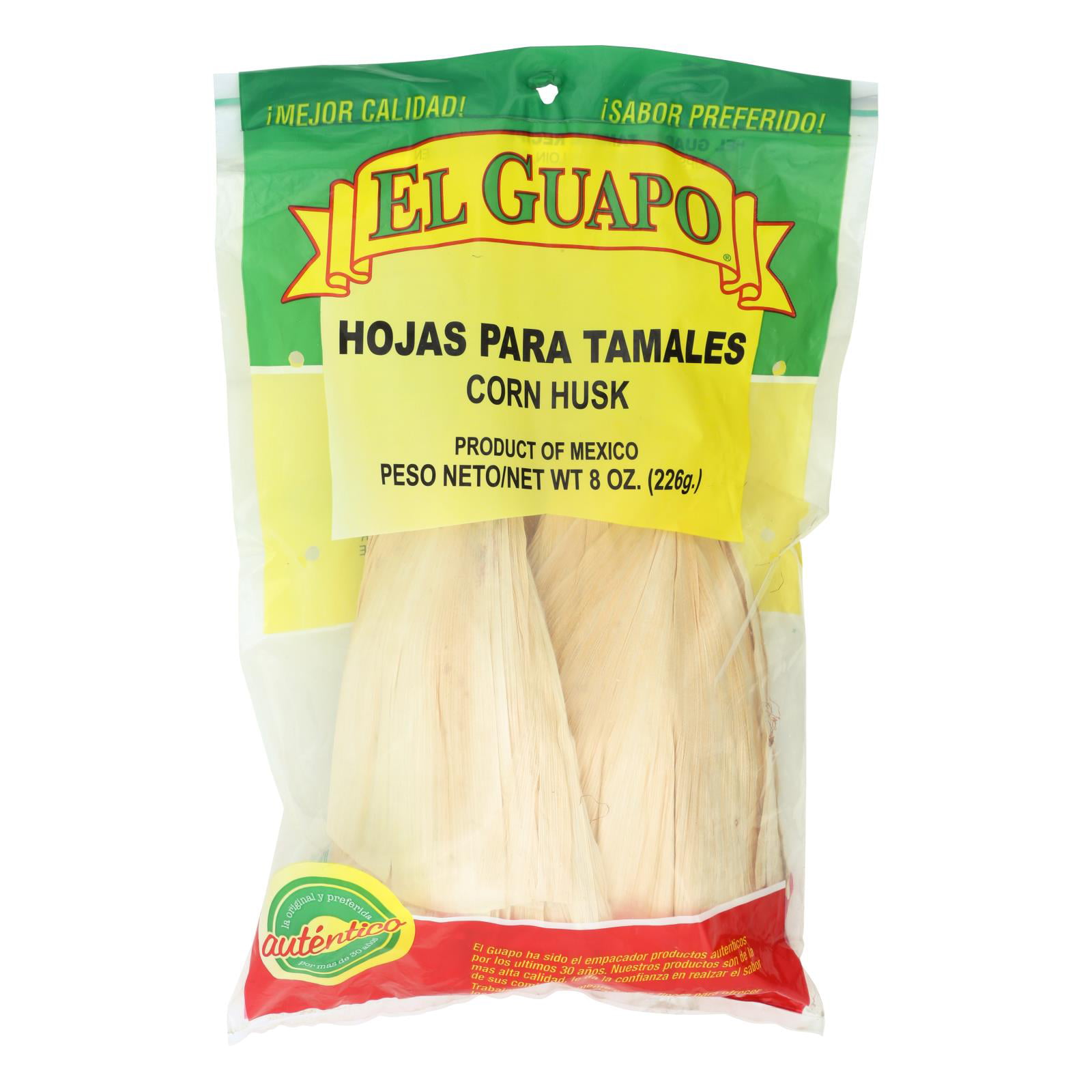 El Guapo Shelled Corn Husks, 16 oz - Ralphs