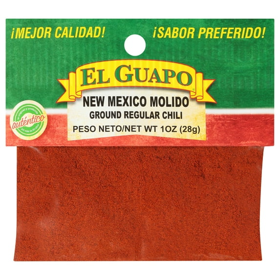 El Guapo Ground New Mexico Chili Powder, 1.0 oz Bag