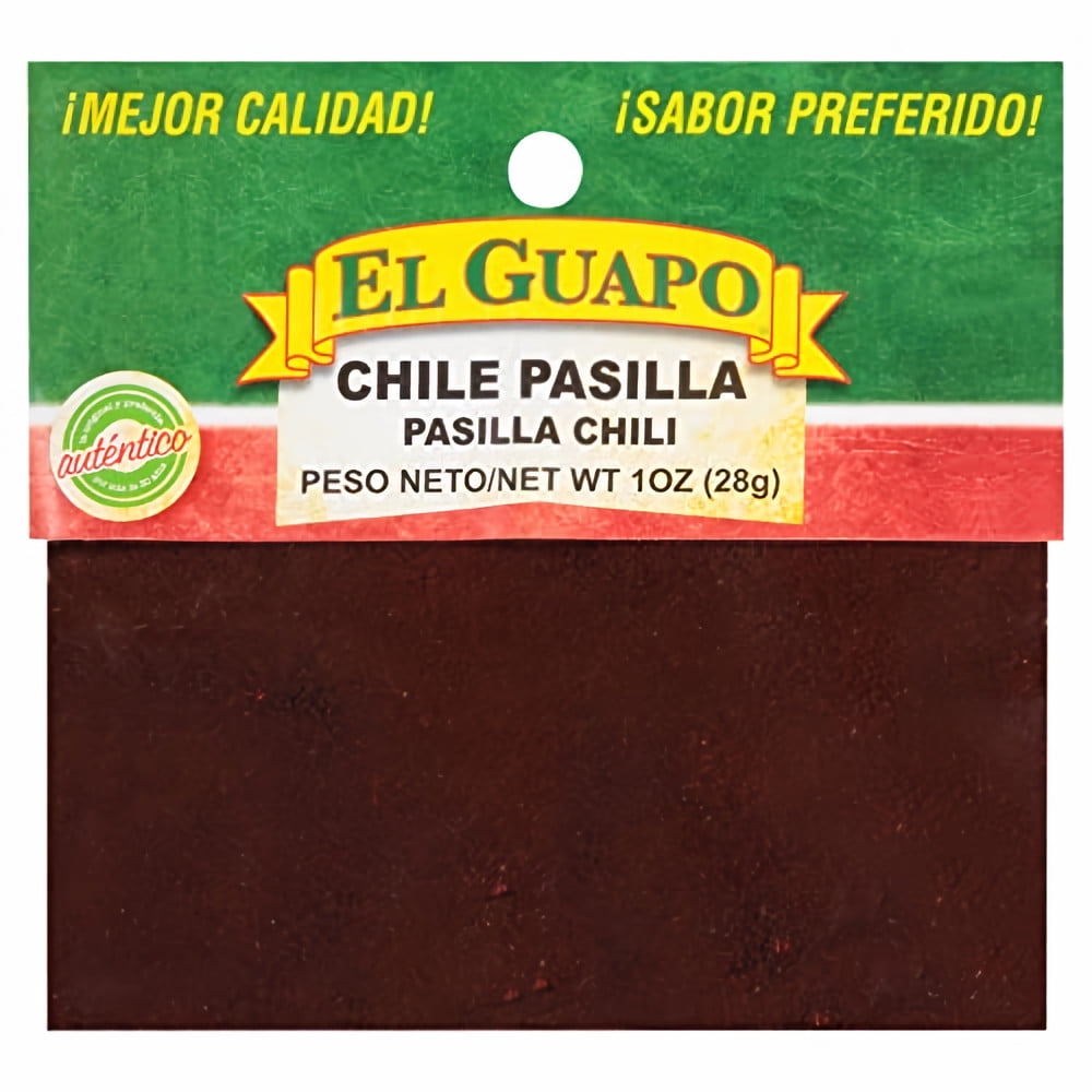 El Guapo Ground Pasilla Chili 1 oz (Pack of 24)