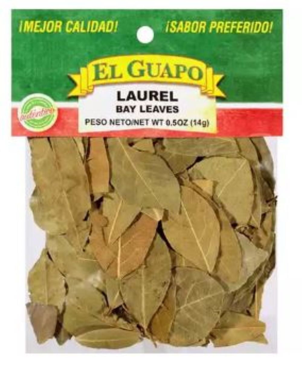 El Guapo Laurel Whole Bay Leaves .5 oz (Pack of 12)