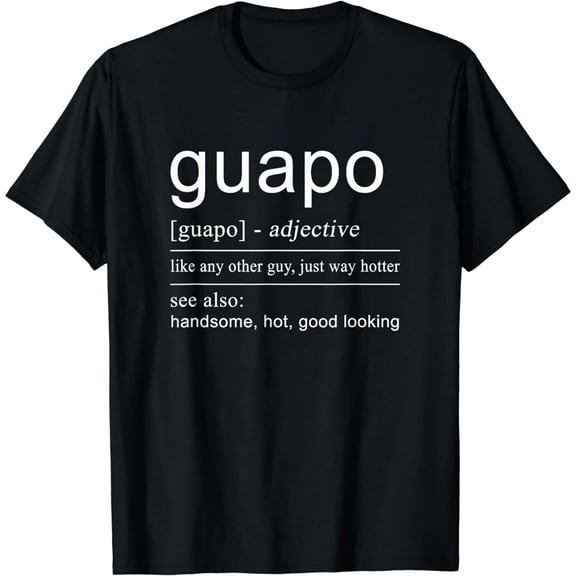El Guapo Tshirt | Spanish Design for Men Spanish Gifts T-Shirt