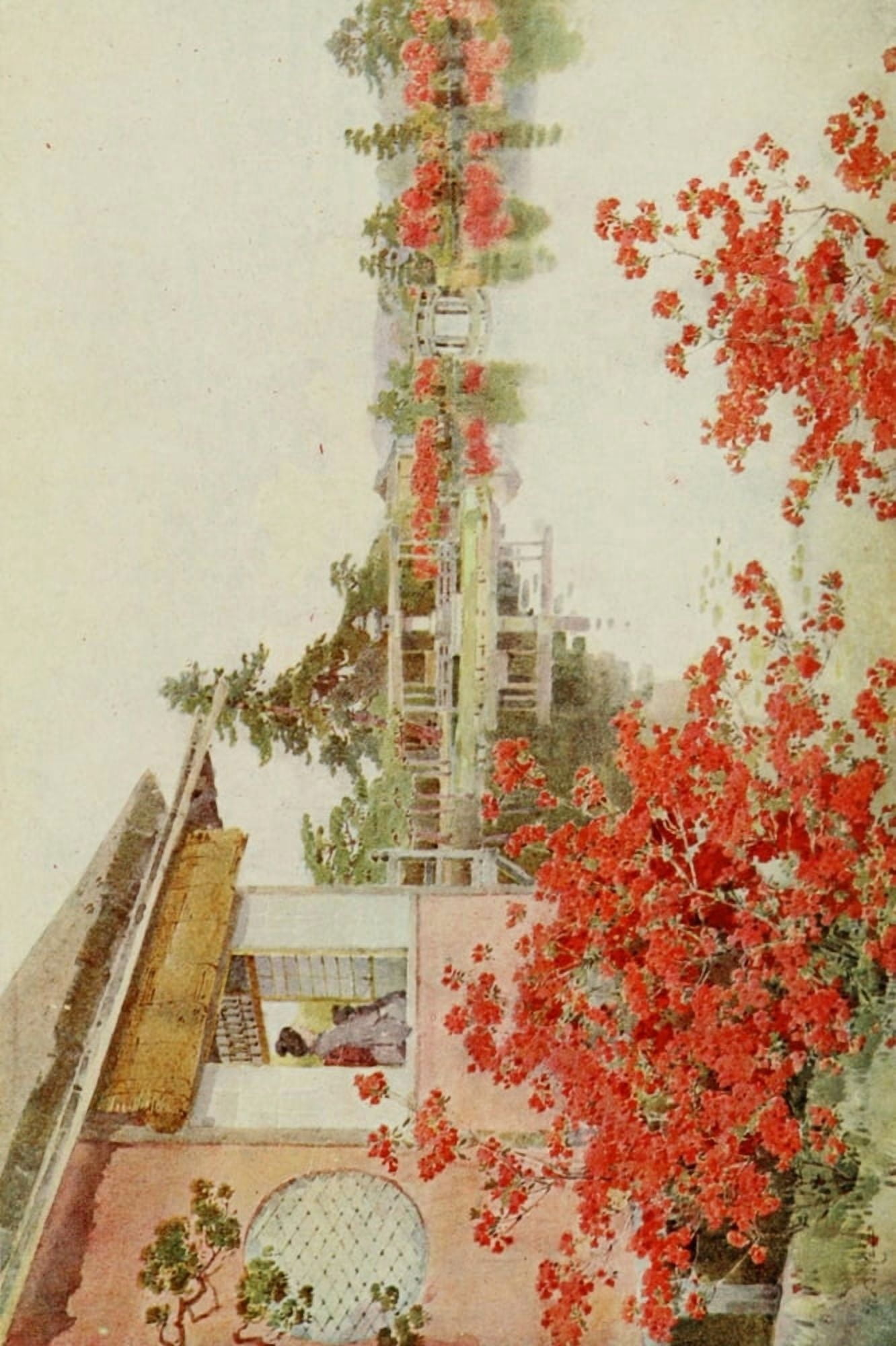 El Japon 1912 Canvas Art - Ella Du Cane (18 x 24)