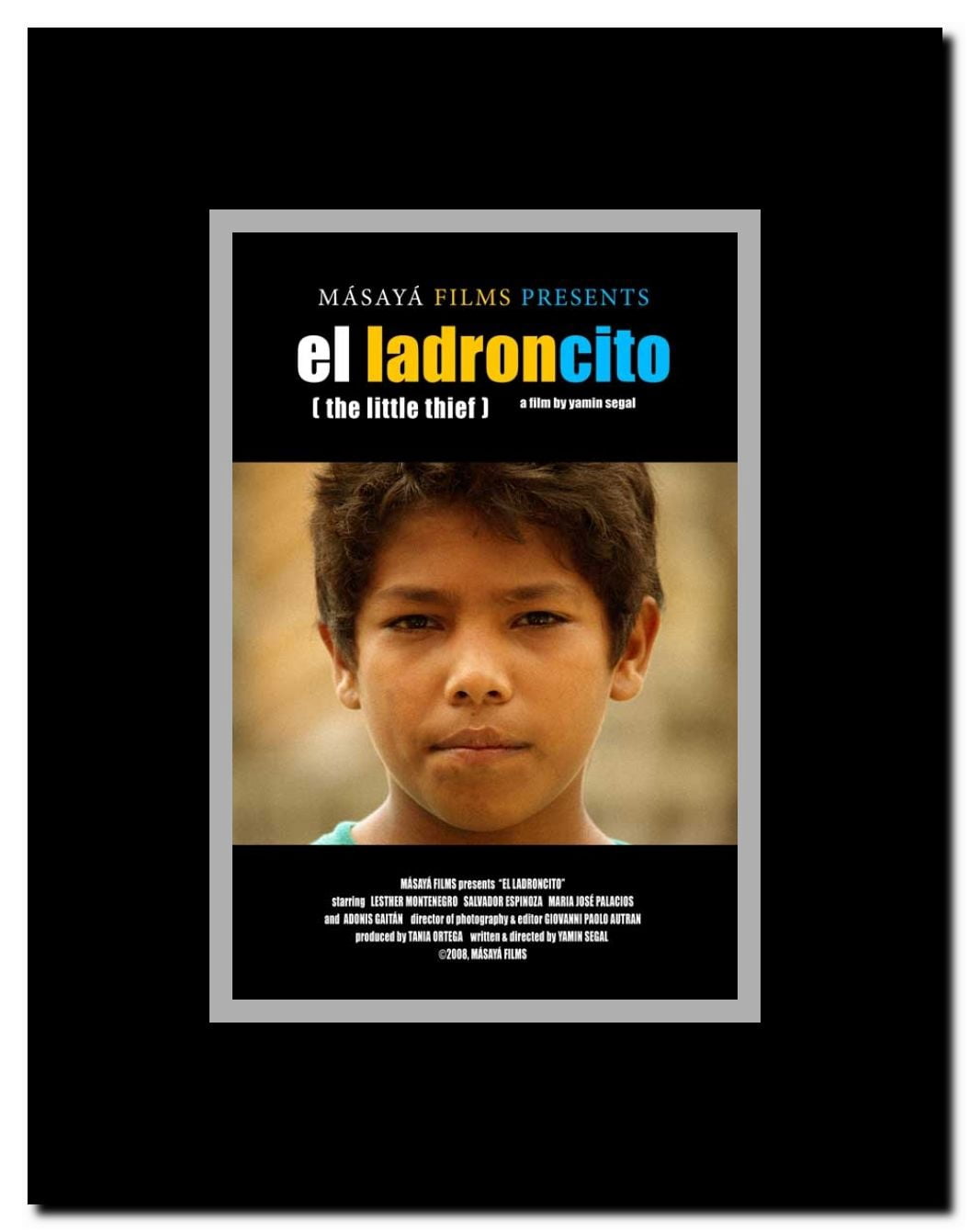 El Ladroncito Framed Movie Poster