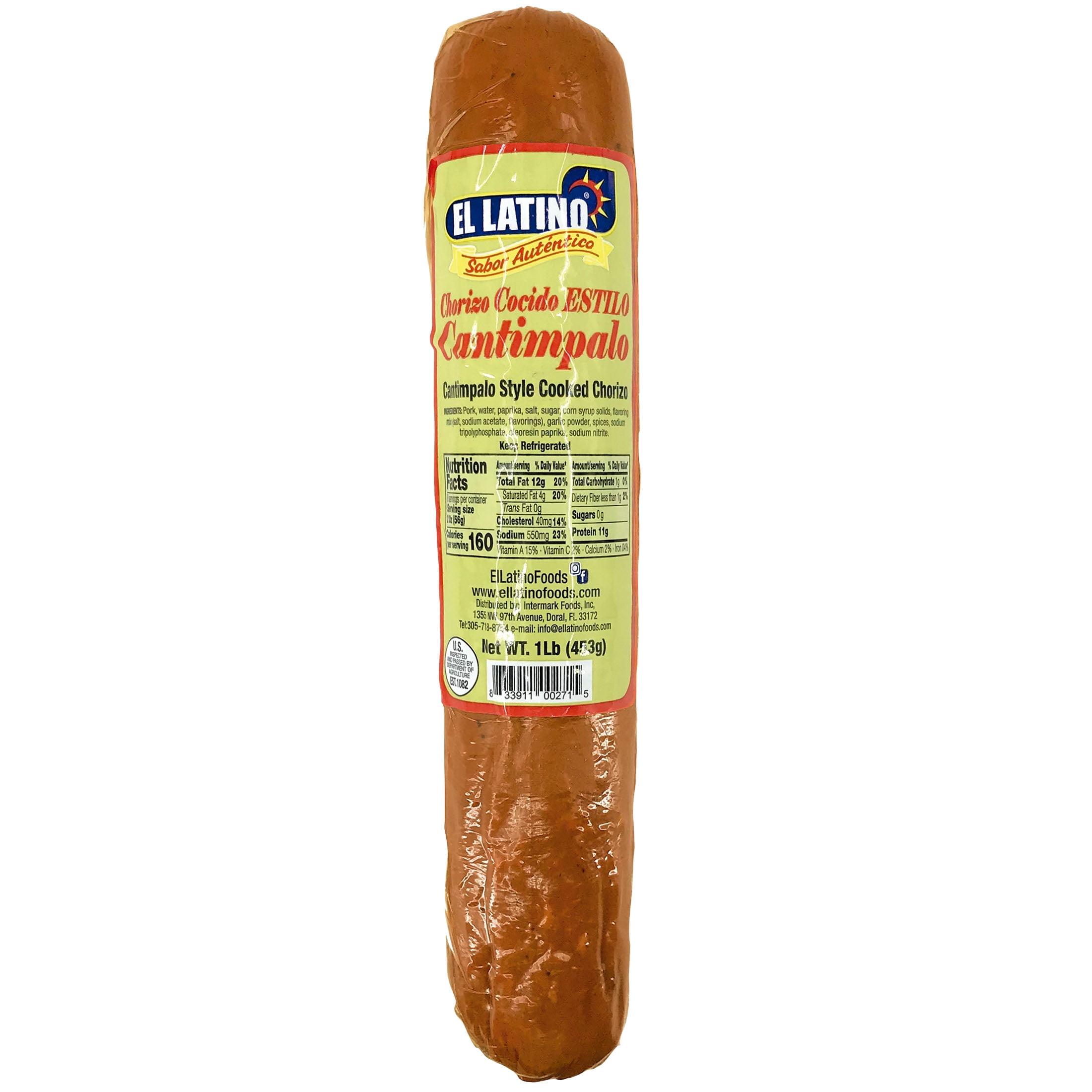 El Latino Chorizo Cantimpalo 1 Pound