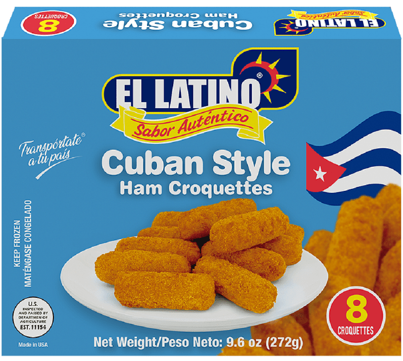 El Latino Ham Croquetas 9.6oz 8PK